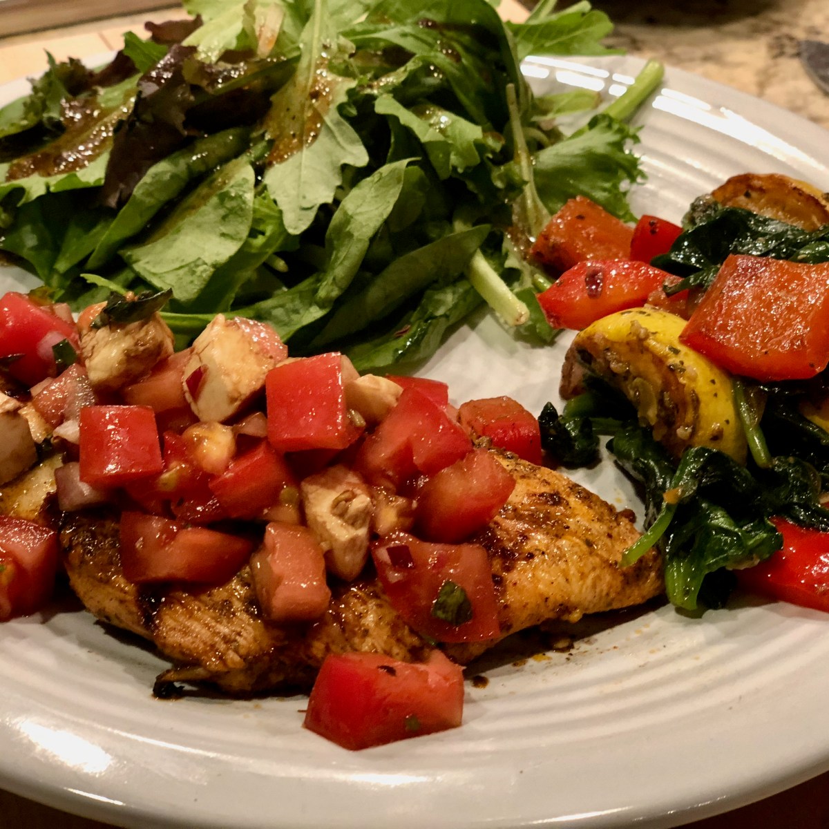 Refreshing Bruschetta Chicken