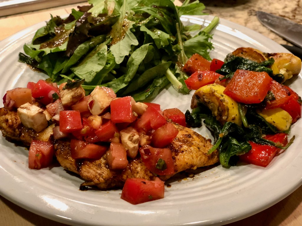 Refreshing Bruschetta Chicken