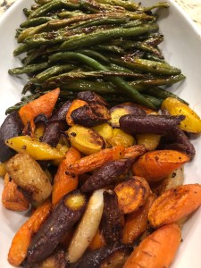Simple and Delicious Roasted Carrots and Green&nbsp;Beans