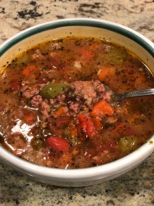 Hearty Italian Sausage and Pepper&nbsp;Soup