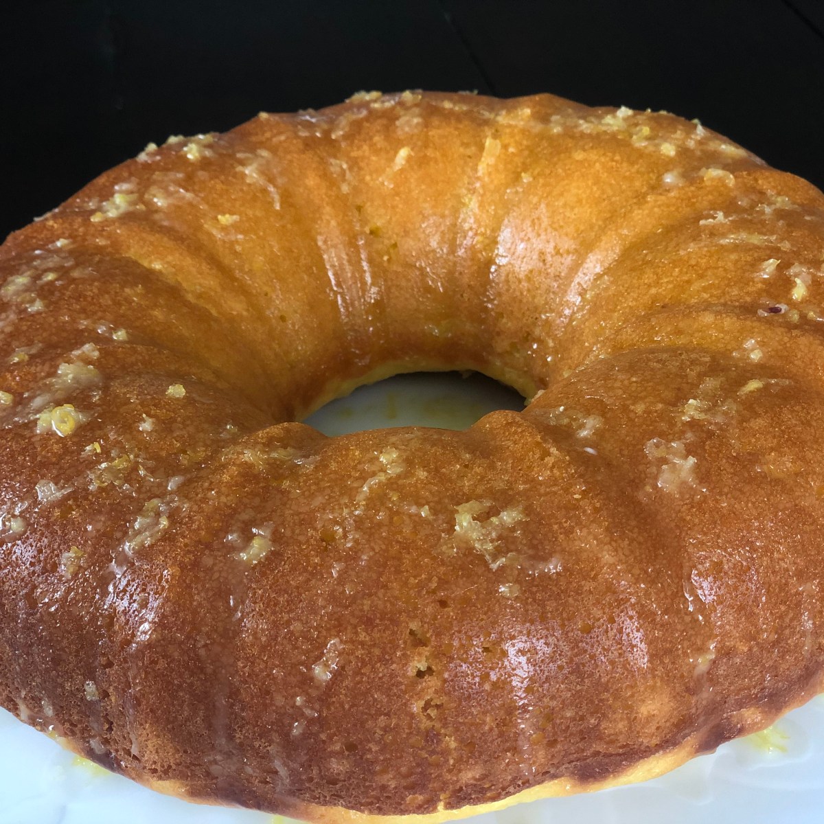 Easy Semi-Homemade Olive Oil Cake with Lemon&nbsp;Glaze