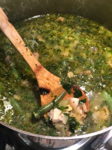 Easy Leftover Turkey Soup Recipe with&nbsp;Pesto
