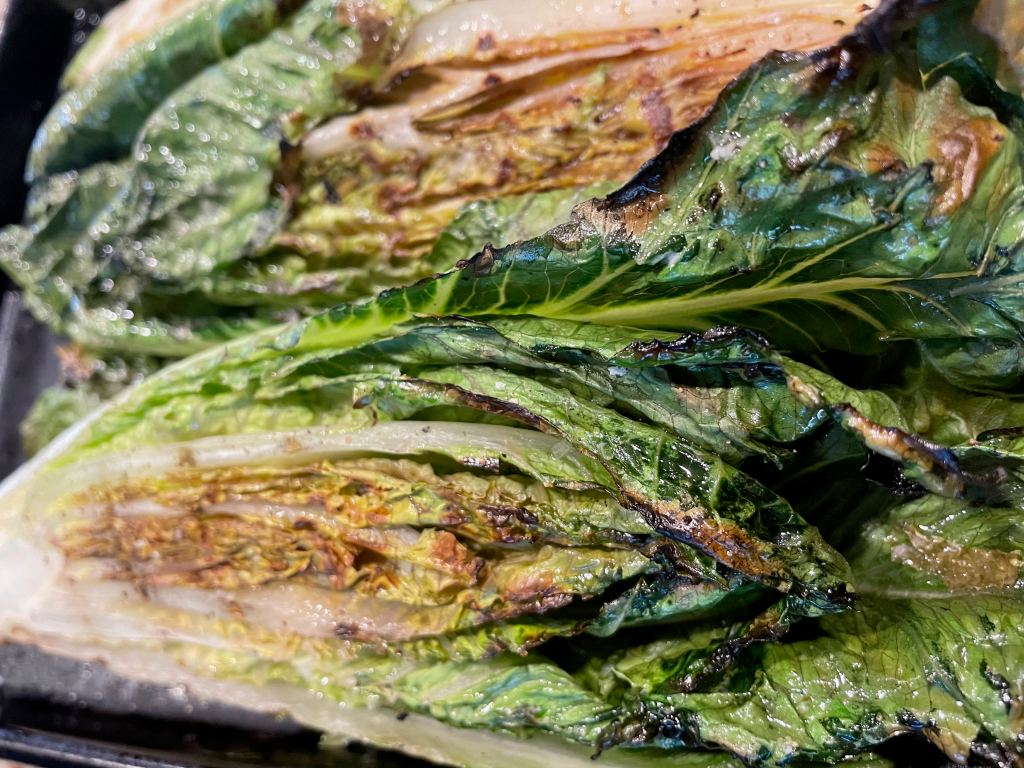 grilled romaine