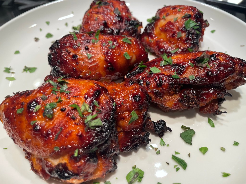 Air Fryer BBQ Boneless Skinless Chicken&nbsp;Thighs